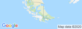Tierra Del Fuego map